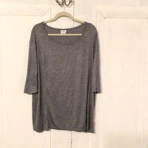 Danskin 3X Gray short sleeve Tee (163)